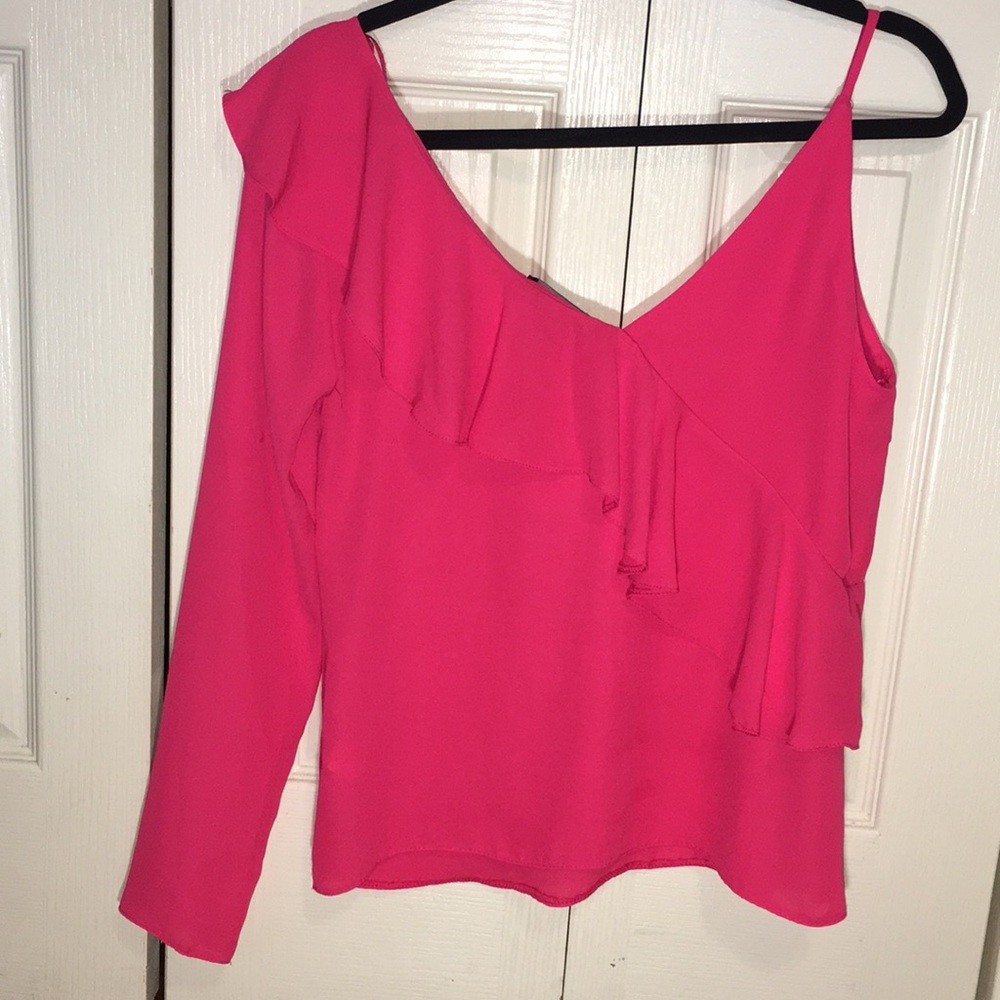 Vibrant pink top